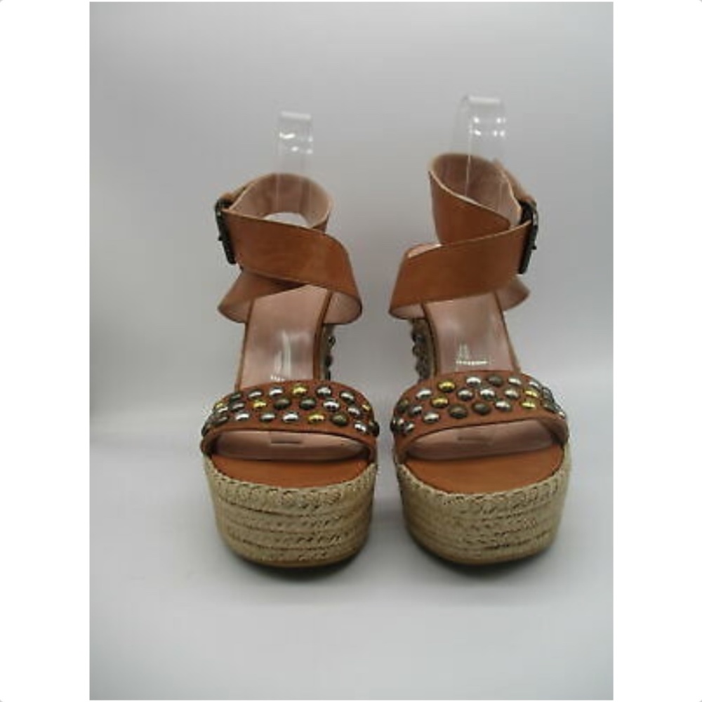 Stuart Weitzman Hubcaps Espadrille Wedges - image 3